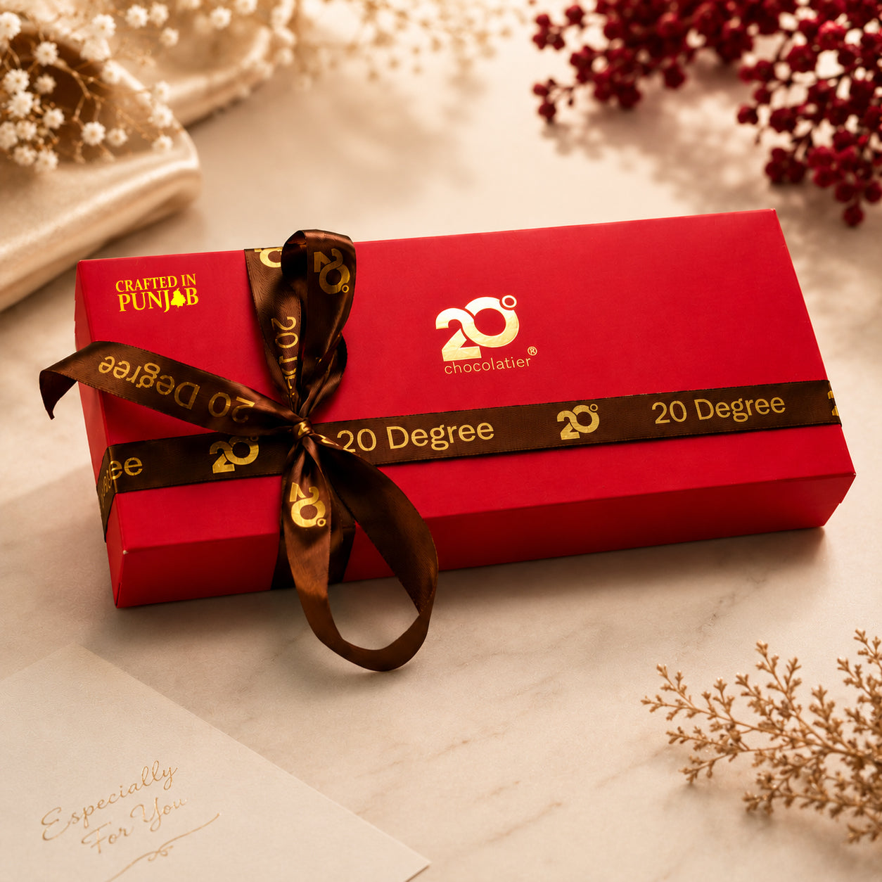 Box of 10 Chocolates/Center filled/Assorted