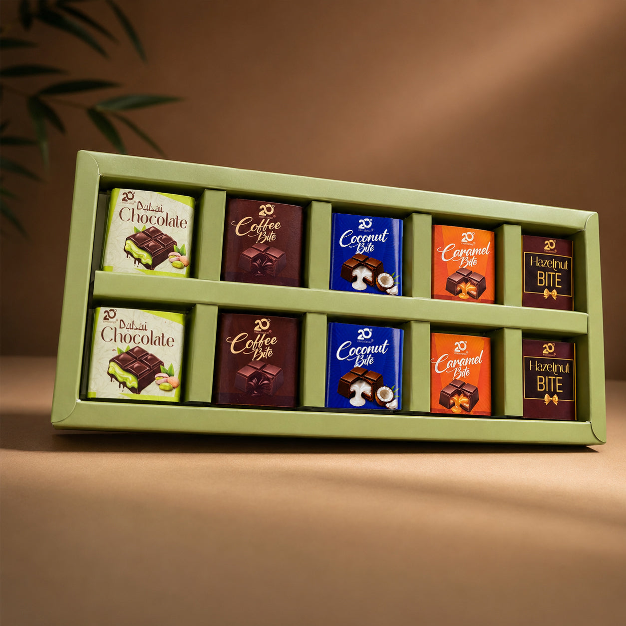 Box of 10 Chocolates/Center filled/Assorted 2