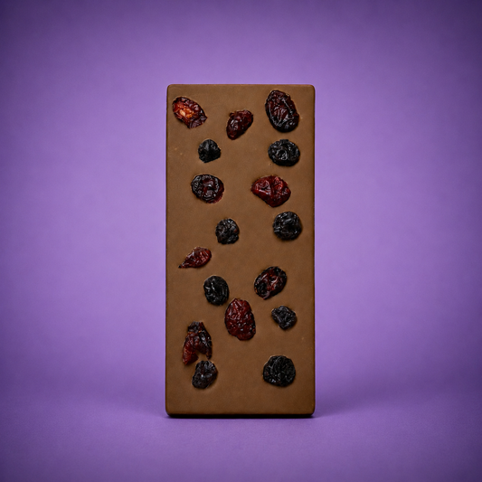 Exotic Berries Milk Chocolate Bar
