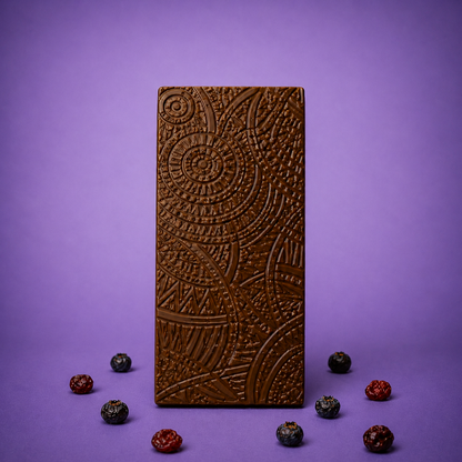 Exotic Berries Milk Chocolate Bar