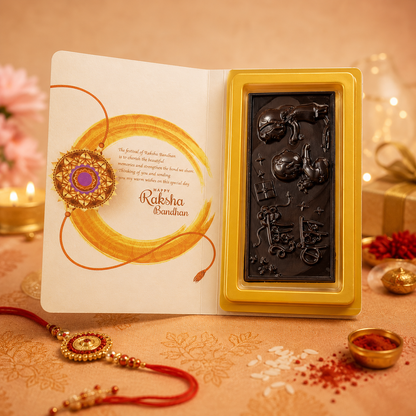 Happy Rakhi Chocolate Bar