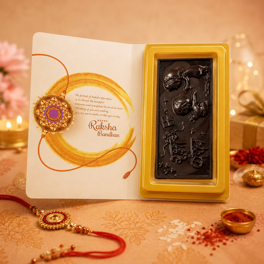 Happy Rakhi Chocolate Bar