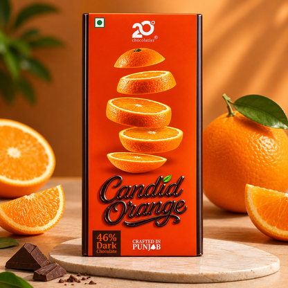 Candid Orange Chocolate Bar