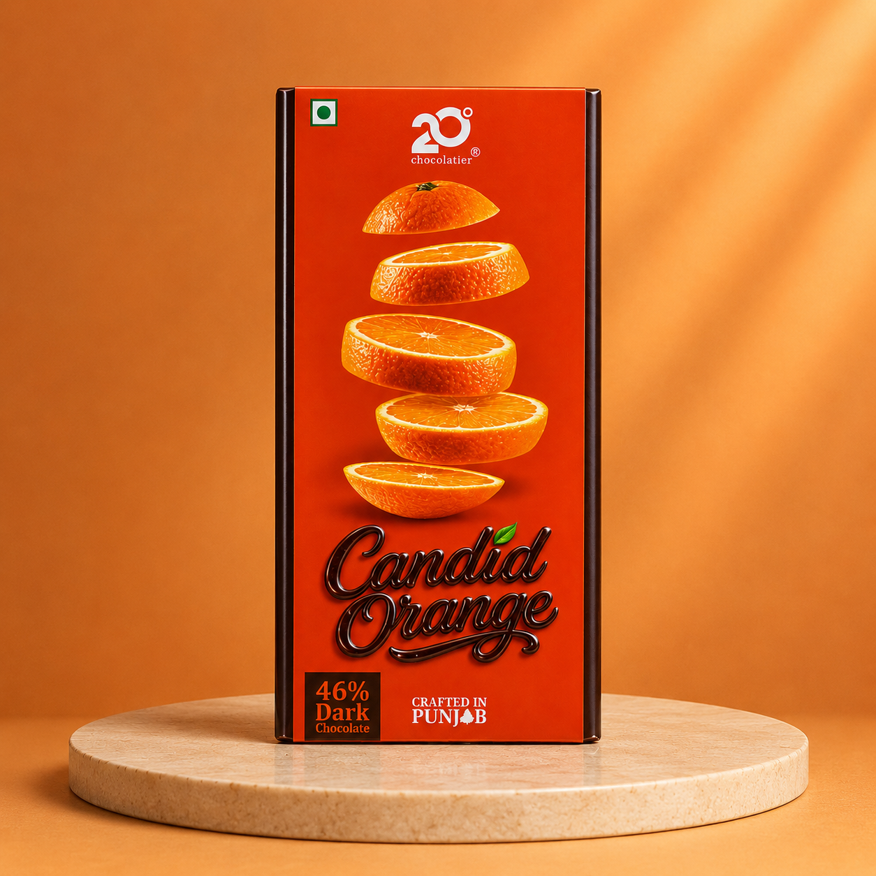 Candid Orange Chocolate Bar