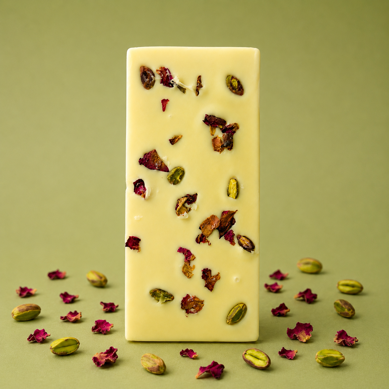 Pistachio & Rose White Chocolate
