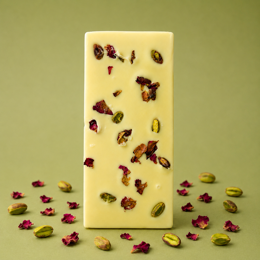 Pistachio & Rose White Chocolate