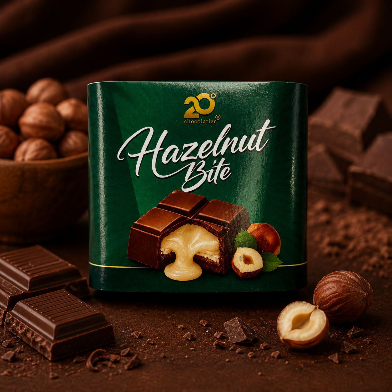 Box of 10 Chocolates/Center filled/Assorted