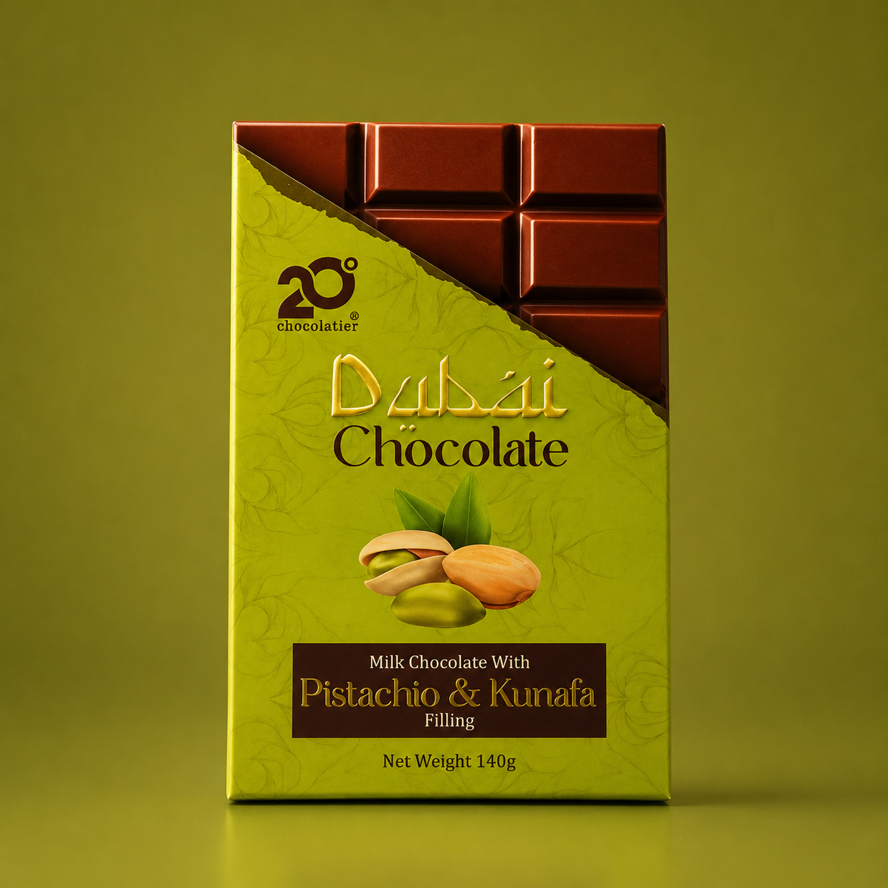 Pistachio & Kunafa Bar - 140g
