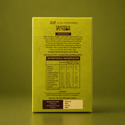 Pistachio & Kunafa Bar - 140g