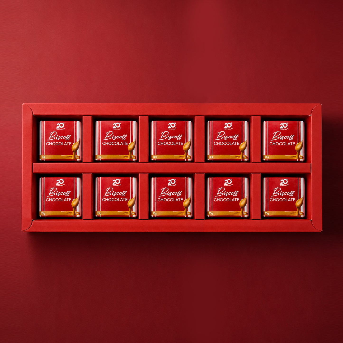 Box of 10 Chocolates/Biscoff