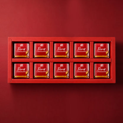 Box of 10 Chocolates/Biscoff
